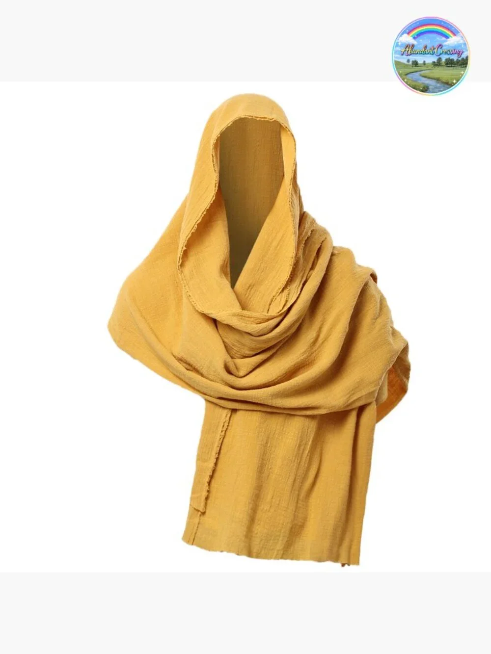 Medieval Post Apocalyptic Shawl Scarf Cowl Sash Costume
